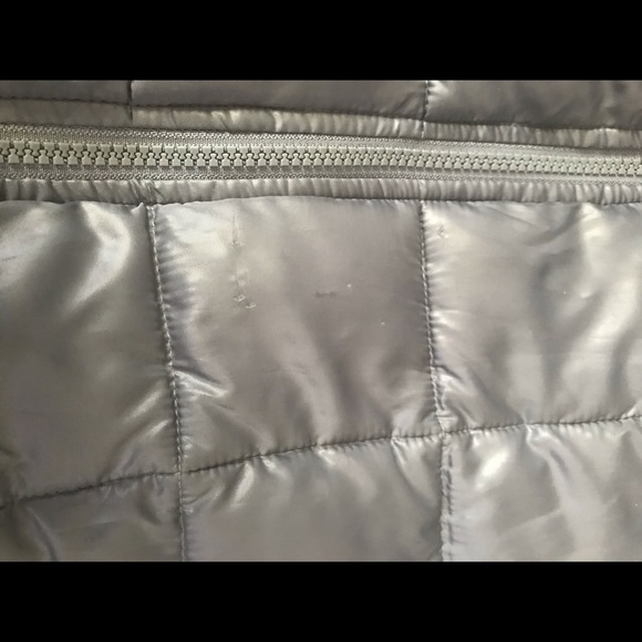 Old Navy Cozy Fleece-lined Grey Puffer - Picture 9 of 9